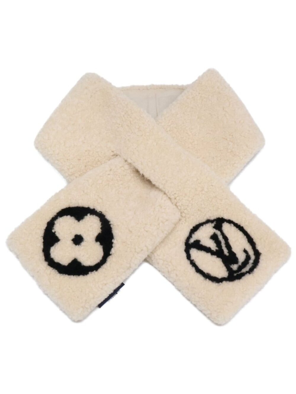 Louis Vuitton Echarpe Shearling Lamb Tippet